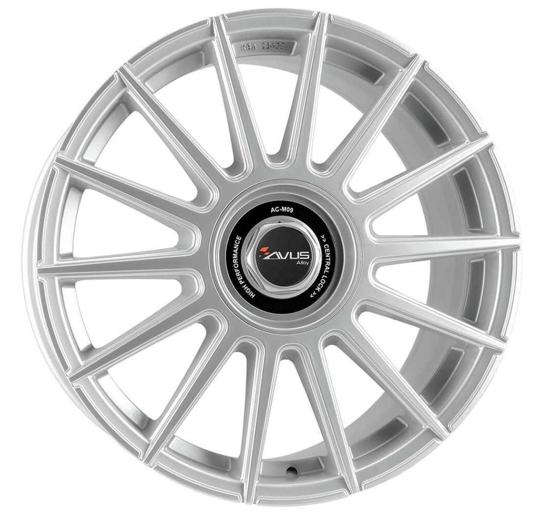 AC-M09 - DM09 8x 18 +30 5x112/120 AVUS 72,6 HYPER SILVER